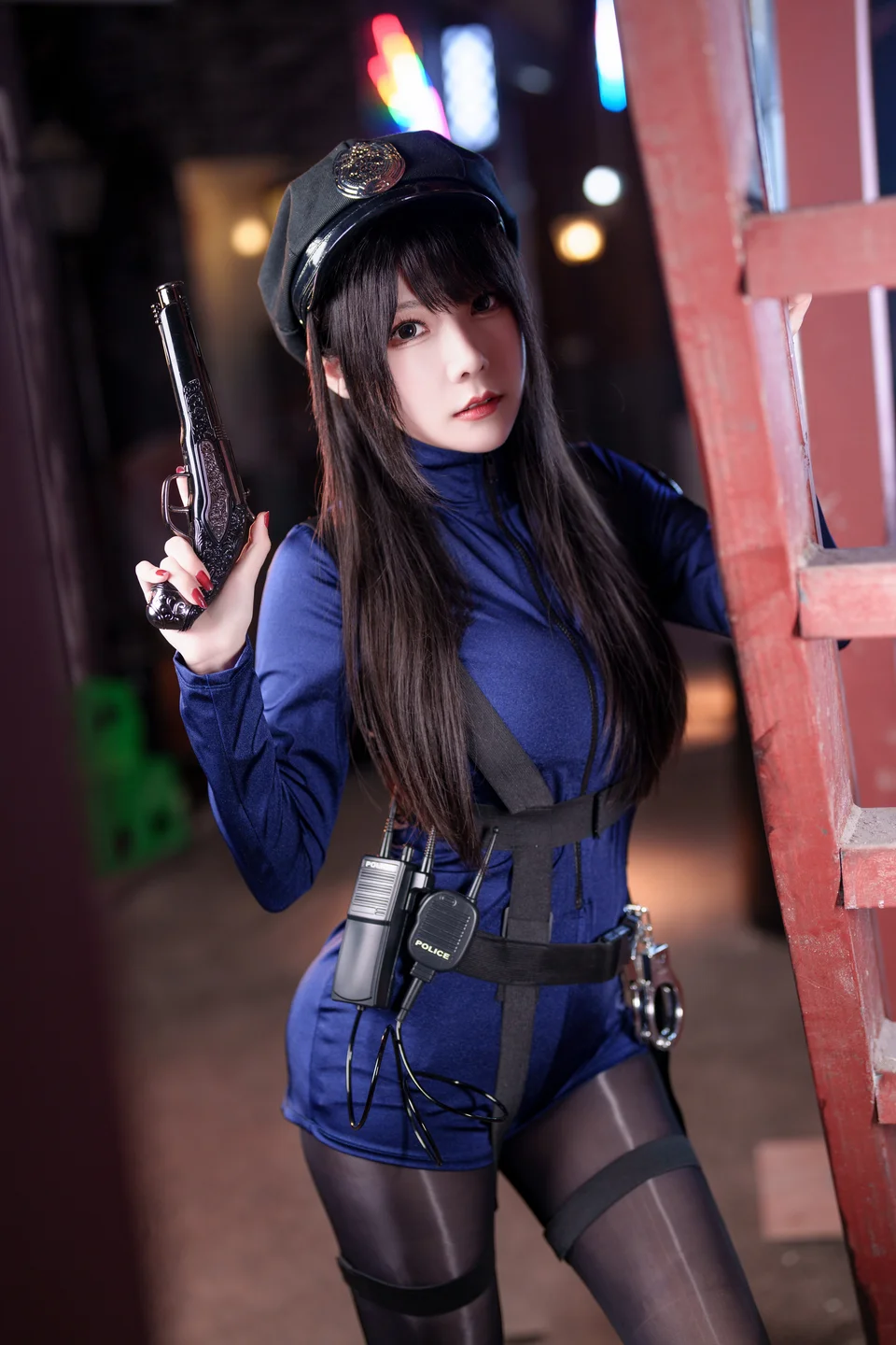 2023年11月舰长 女警 [40P 1V] icoser.la (003).webp